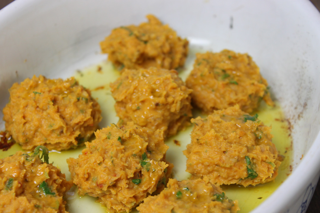 Vegane Süßkartoffel Falafel - Glutenfrei orientalisch genießen ...