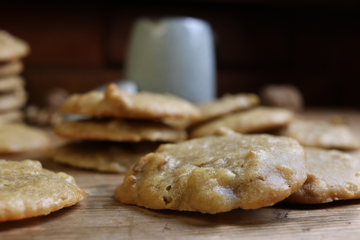 Soft Cookies: Vegane Bananen-Walnuss-Kekse - brokkolibastards
